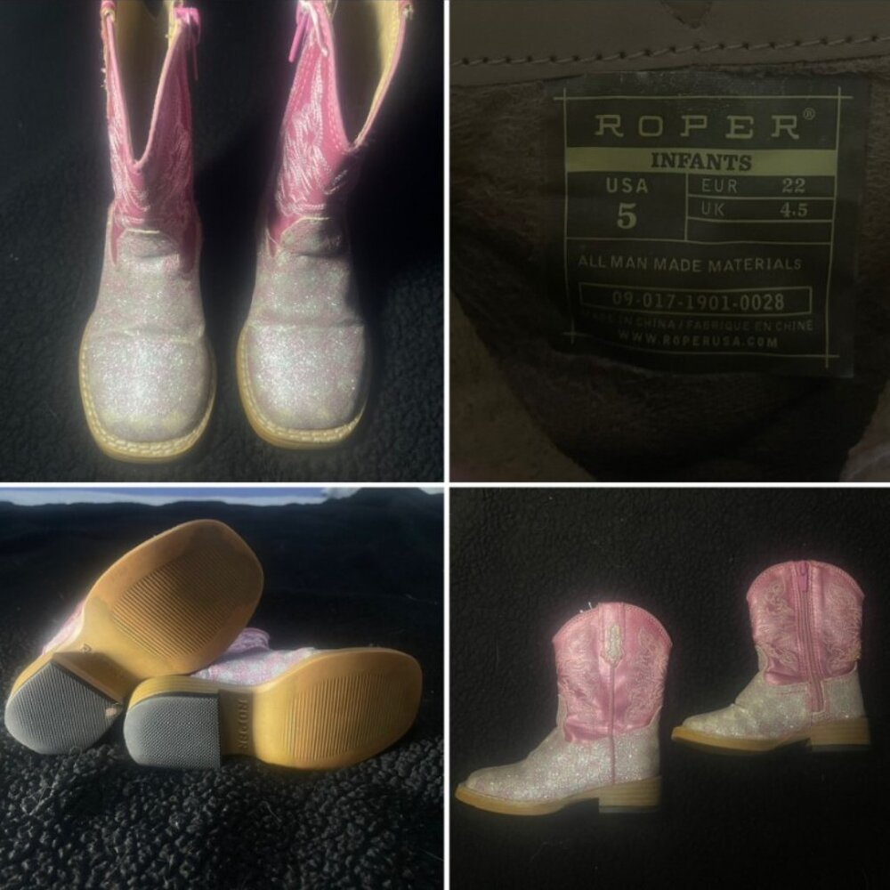 Toddler Size 5 Roper Cowboy Boots